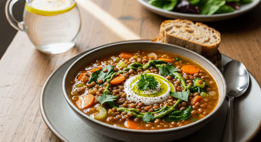 Clean Eating Lentil Soup