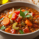 Easy Vegetarian Lentil Soup