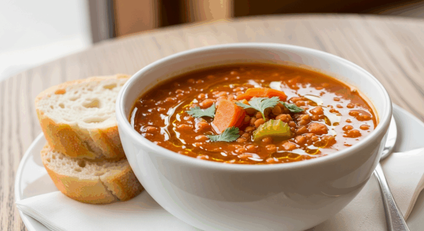 Pret A Manger Moroccan Lentil Soup