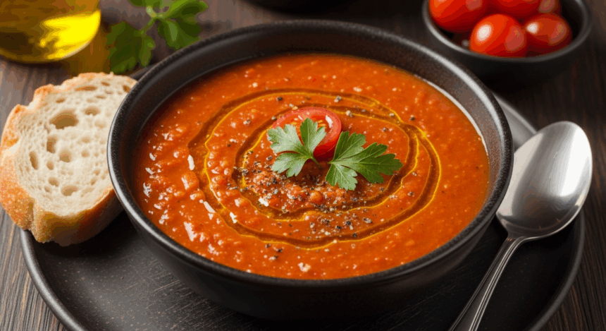 Tomato Based Lentil Soup