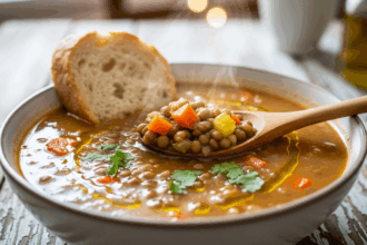 5 Ingredient Lentil Soup