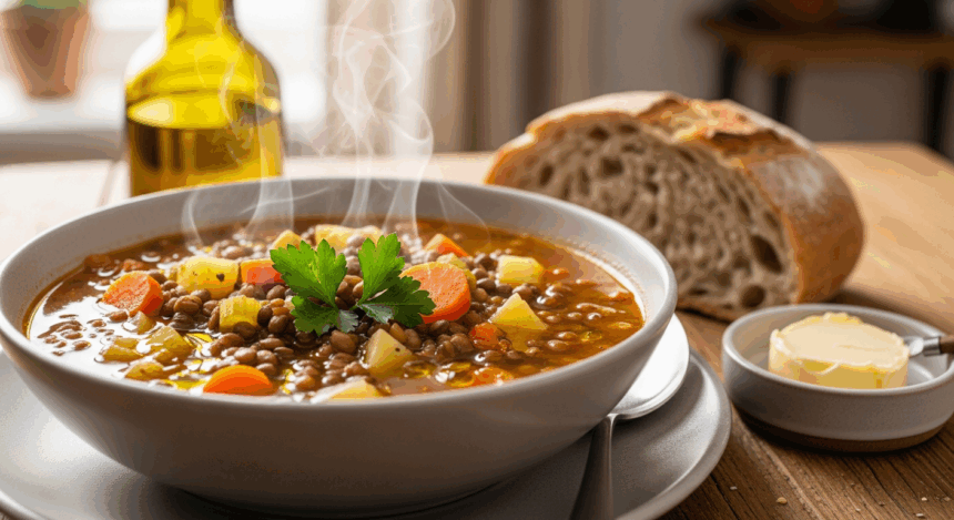 Hearty Vegan Lentil Soup