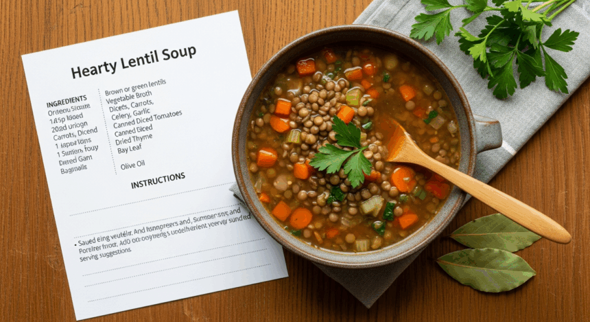 Basic Lentil Soup Recipe