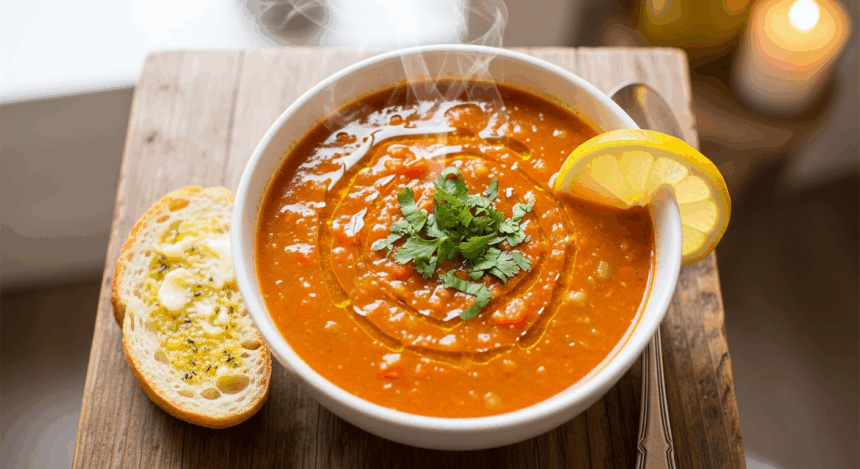 Quick Red Lentil Soup
