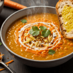 Ginger Carrot Lentil Soup
