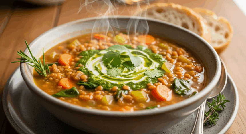 Gut Healing Lentil Soup