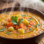 Creamy Potato Lentil Soup