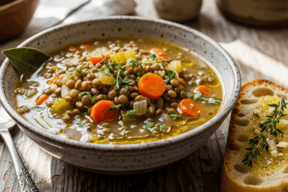 Vegan French Lentil Soup