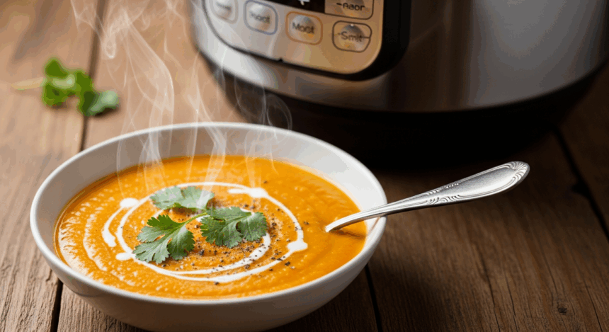 Carrot Lentil Soup Instant Pot