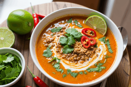 Thai Coconut Lentil Soup