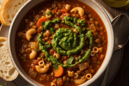 Pasta And Lentil Soup