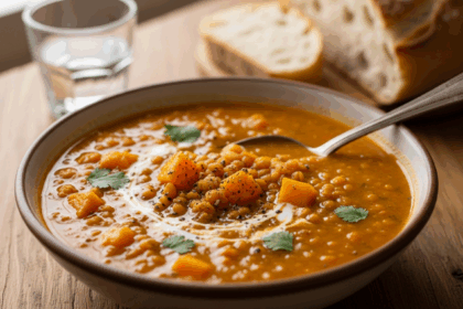 Lentil Soup With Butternut Squash