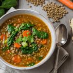 Lentil Soup With Spinach Recipe
