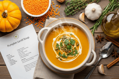 Pumpkin Lentil Soup Recipe