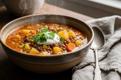 Lentil Potatoes Soup