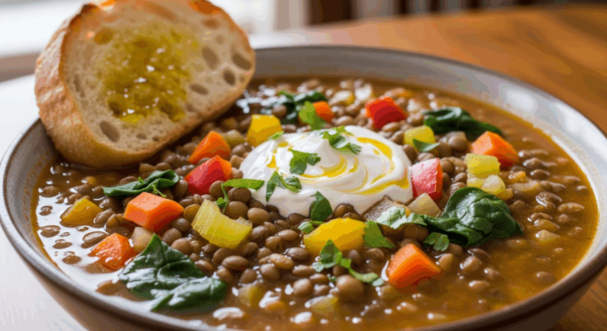 Veggie And Lentil Soup