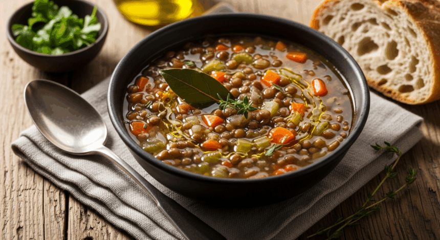 Traditional Lentil Soup Recipe