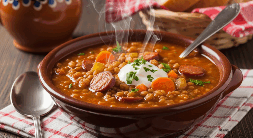 Hungarian Lentil Soup