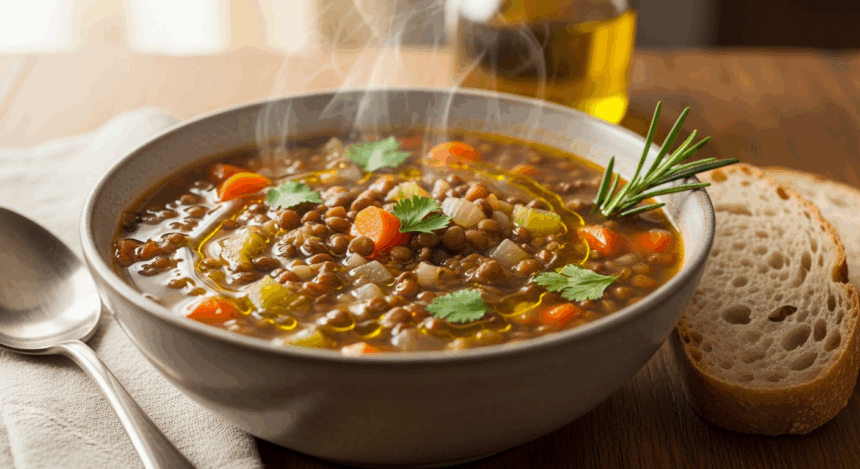 Plant Based Lentil Soup