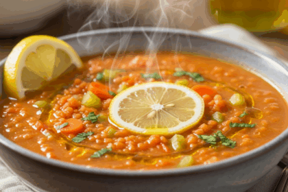 Lemon Red Lentil Soup