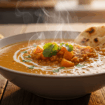 Curried Pumpkin Lentil Soup