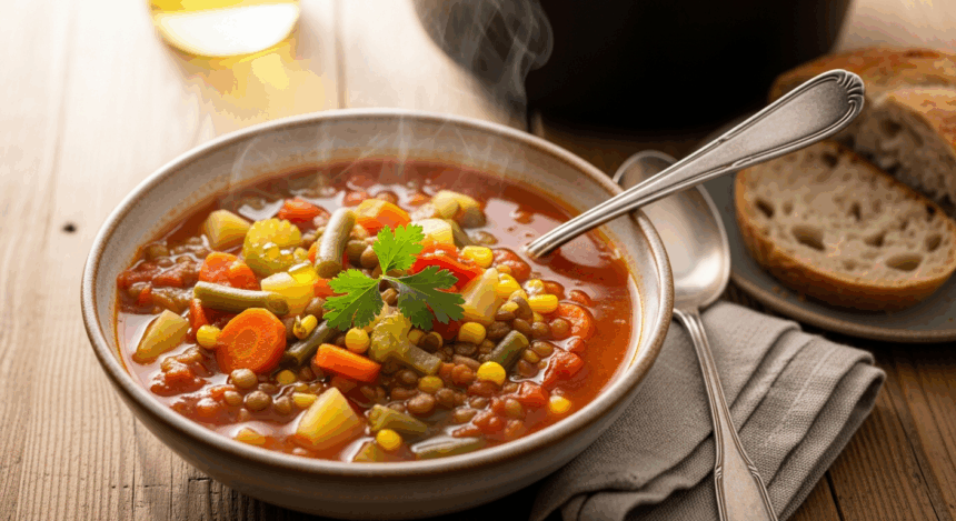 Vegetable Soup Lentil