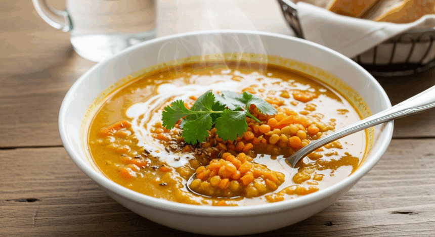 Lentil Turmeric Soup