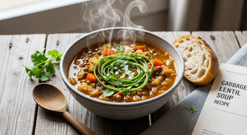 Cabbage Lentil Soup Recipe