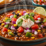 Lentil Mexican Soup