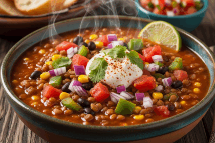 Lentil Mexican Soup