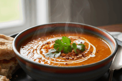 Spiced Red Lentil Soup