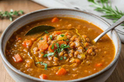 Easy Vegan Lentil Soup