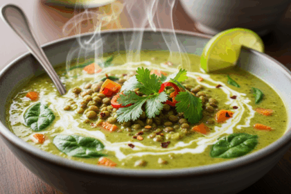 Green Curry Lentil Soup