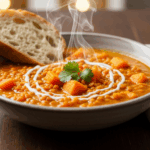 Red Lentil And Sweet Potato Soup