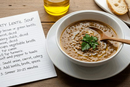 Simple Lentil Soup Recipe
