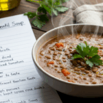 Brown Lentil Soup Recipe