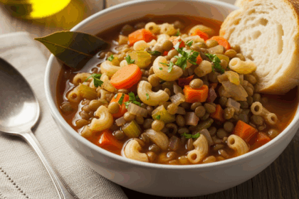Lentil Pasta Soup