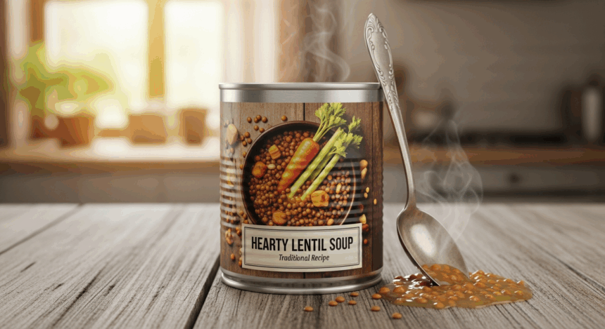 Canned Lentil Soup