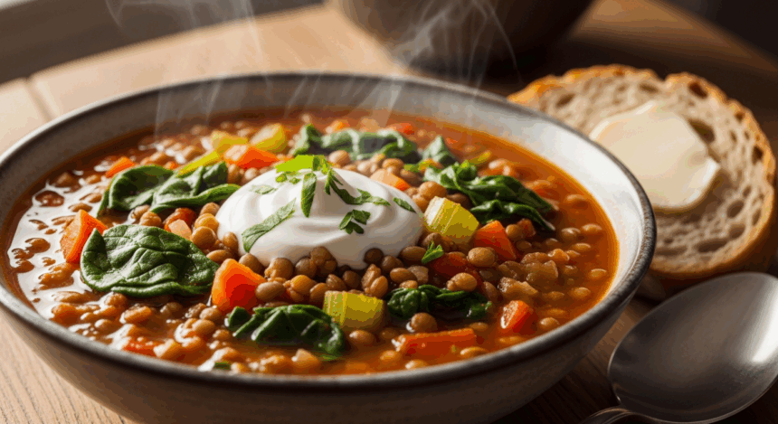 Vegetable And Lentil Soup