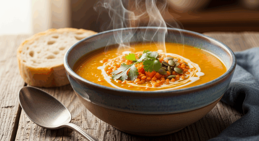 Lentil Squash Soup