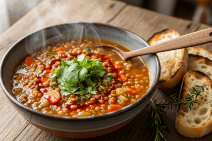 Spicy Lentil Soup Recipe