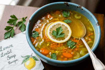 Lemon Lentil Soup Recipe