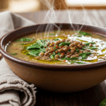 Lentil Spinach Soup