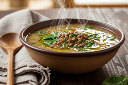 Lentil Spinach Soup