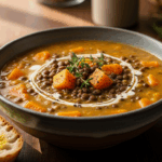 Butternut Squash Lentil Soup