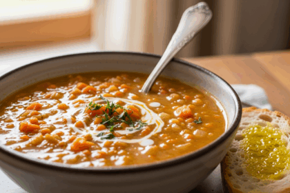 Lentil Carrot Soup