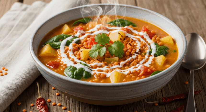 Coconut Curry Lentil Soup