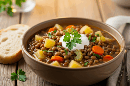 Lentil And Potato Soup