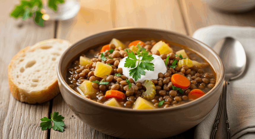 Lentil And Potato Soup