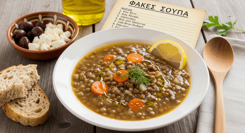 Greek Lentil Soup Recipe